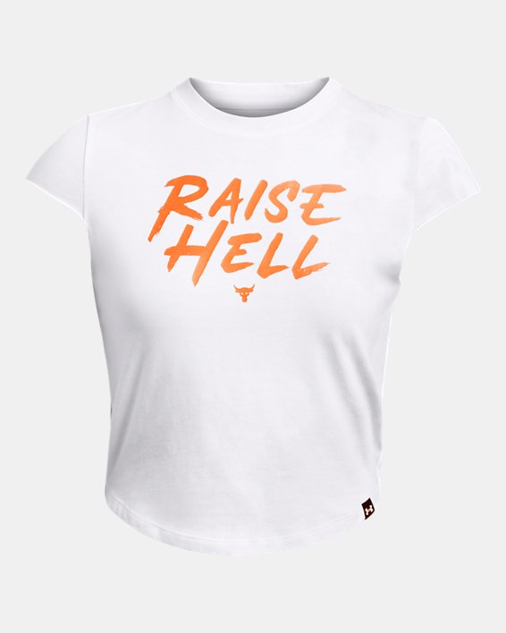 Tee-shirt à manches courtes Project Rock Underground pour femme, White, pdpMainDesktop image number 2